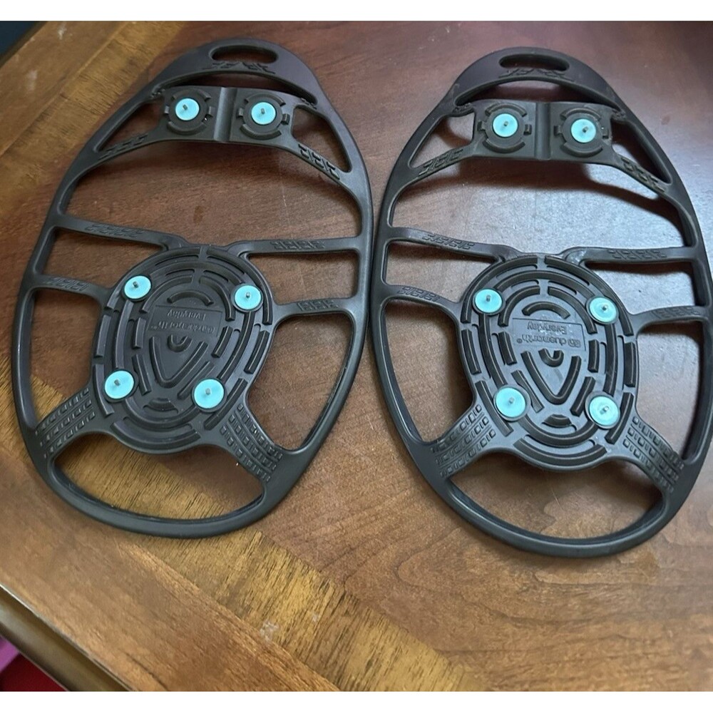 Due North Everyday Slip-On Ice Cleats Large XL Black Reusable Traction Aids Pair